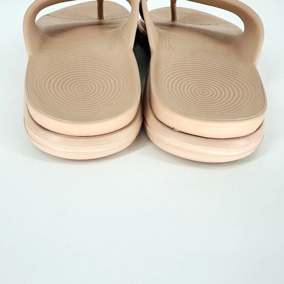 Sperry Beige Winward Waterproof Nautical Thong Slide Slip On Sandal Flip Flop 9 - Picture 5 of 8